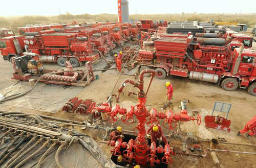 消泡劑在油井壓裂用中應用